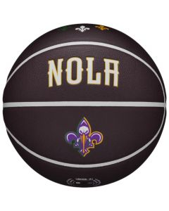 Wilson NBA Team City Collector New Orleans Pelicans Ball WZ4016419ID unisex piłki do koszykówki, Brązowe 001