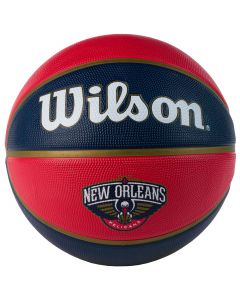 Wilson NBA Team New Orleans Pelicans Ball WTB1300XBNO unisex piłki do koszykówki, Czerwone 001