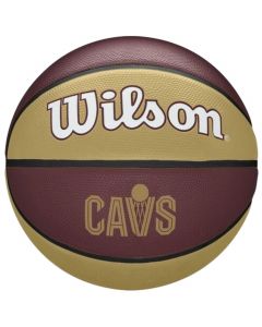 Wilson NBA Team Tribute Cleveland Cavaliers Ball WZ4011601XB unisex piłki do koszykówki, Bordowe 001