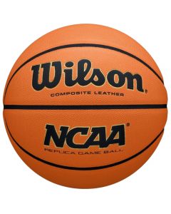 Wilson NCAA Evo NXT Replica Game Ball WZ2007701XB unisex piłki do koszykówki, Pomarańczowe 001