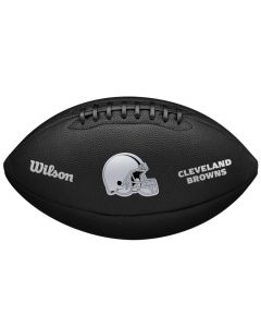 Wilson NFL Team Metallic Premiere Cleveland Browns Ball WF4015808XB unisex piłki do futbolu amerykańskiego, Czarne 001