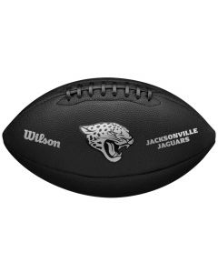 Wilson NFL Team Metallic Premiere Jacksonville Jaguars Ball WF4015815XB unisex piłki do futbolu amerykańskiego, Czarne 001