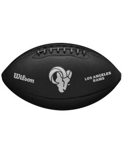 Wilson NFL Team Metallic Premiere Los Angeles Rams Ball WF4015819XB unisex piłki do futbolu amerykańskiego, Czarne 001