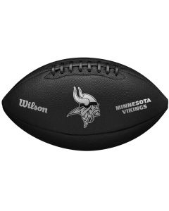 Wilson NFL Team Metallic Premiere Minnesota Vikings Ball WF4015821XB unisex piłki do futbolu amerykańskiego, Czarne 001