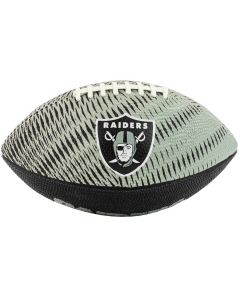 Wilson NFL Team Tailgate Las Vegas Raiders Jr Ball WF4010017XBJR unisex piłki do futbolu amerykańskiego, Szare 001