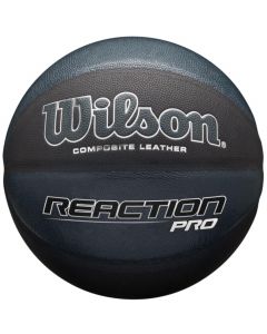 Wilson Reaction Pro Ball WTB10135XB unisex piłki do koszykówki, Czarne 001