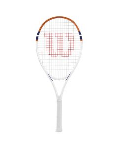 Wilson Roland Garros Elite Tennis Racquet WR127210U unisex rakiety do tenisa, Białe 001