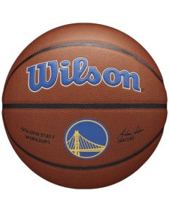 Wilson Team Alliance Golden State Warriors Ball WTB3100XBGOL unisex piłki do koszykówki, Brązowe 001