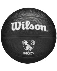 Wilson Team Tribute Brooklyn Nets Mini Ball WZ4017604XB unisex piłki do koszykówki, Czarne 001