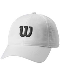 Wilson Ultralight Tennis Cap II WRA815201 męskie czapki z daszkiem, Białe 001