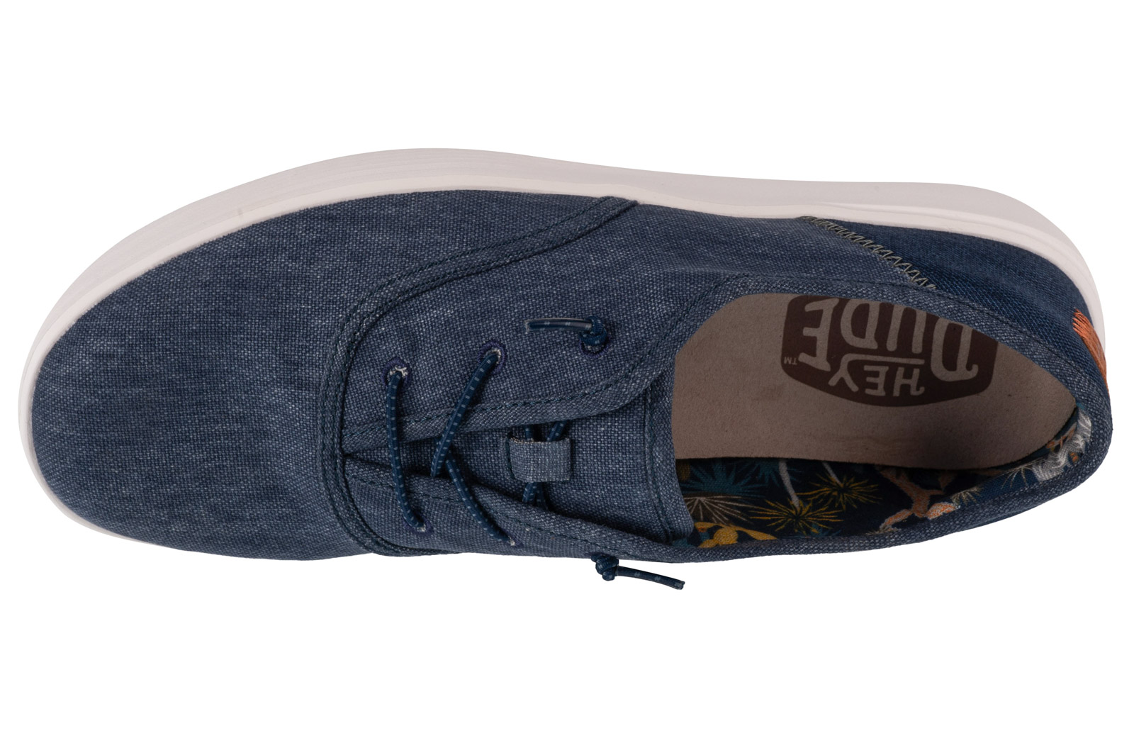 Hey Dude Men\'s Conway Denim Sneakers NEW CRAFT NAVY SZ 10 Hey Dude Men main image 3