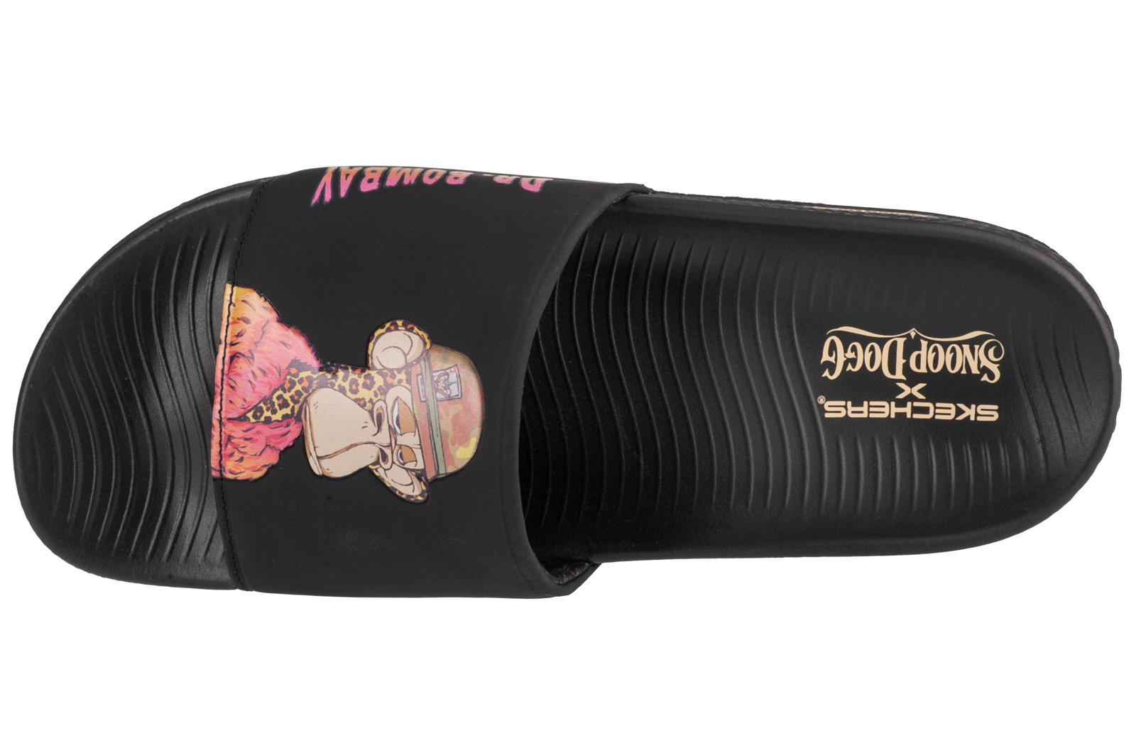 ◆SKECHERS Snoop Dogg: Hyper Slide - Dr. Bombay Skechers X Snoop Dogg Hyper Slide - Dr. Bombay Leopard